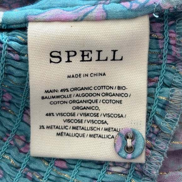 SPELL Lovers Beach ~ Lover's Beach Maxi Skirt And Top Two Piece Set in Paradise - Picture 13 of 16